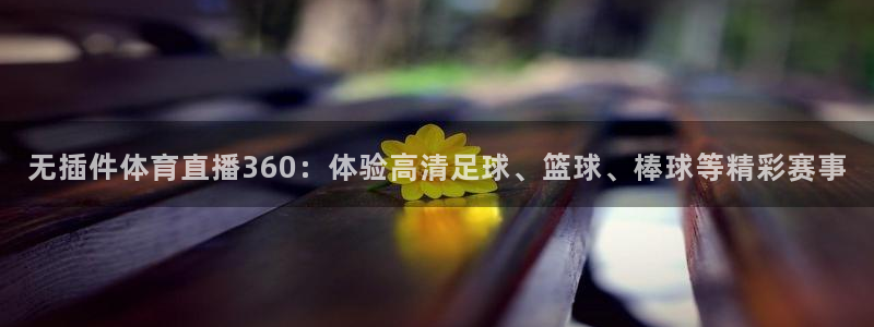 无插件体育直播360：体验高清足球、篮球、棒球等精彩赛事